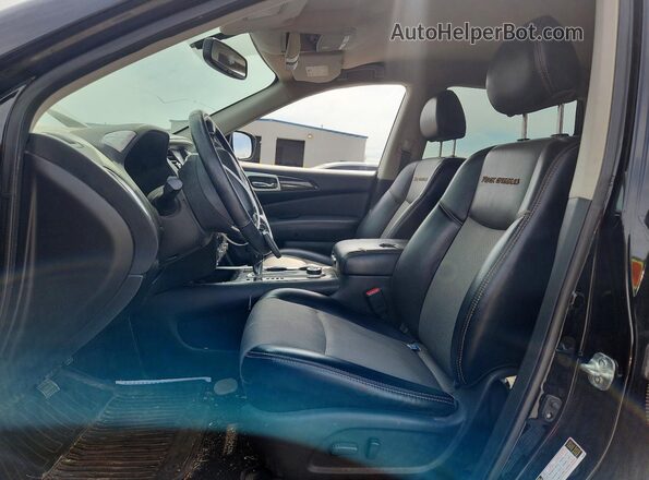 5N1DR2MMXKC649964 2019 NISSAN PATHFINDER Black წინა პანელის ხედი