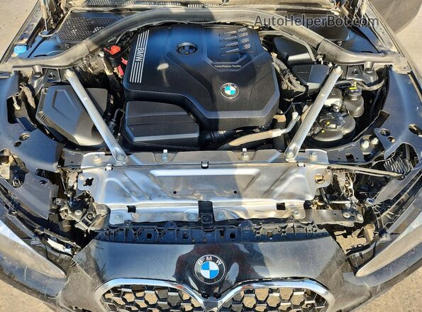WBA63AV07NFM62332 2022 BMW 4 SERIES Black Вид підкапотного простору