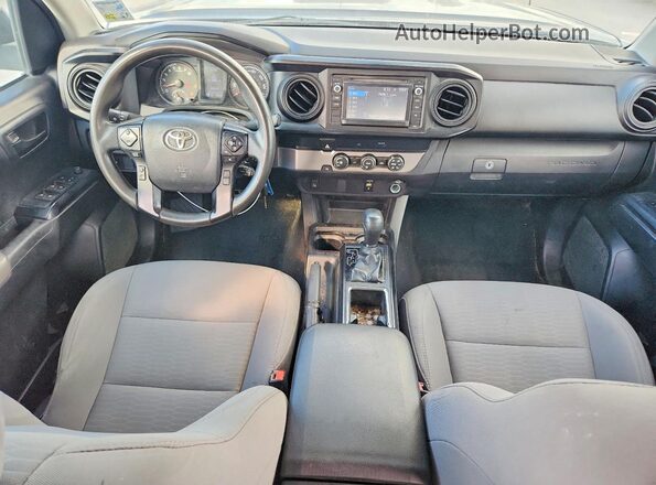 5TFAX5GN2KX157845 2019 TOYOTA TACOMA Gray ხელსაწყოთა პანელის ხედი