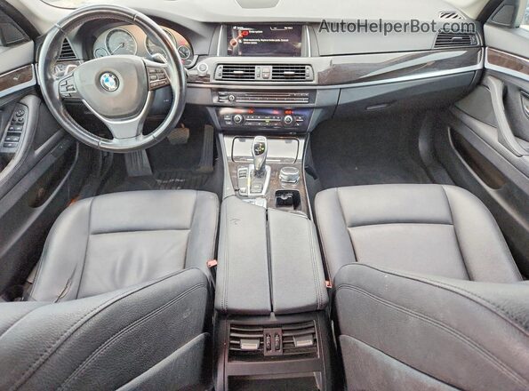 WBA5A5C58GG353818 2016 BMW 5 SERIES Black Vista del cuadro de instrumentos