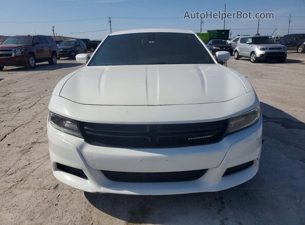 2C3CDXBG6KH664648 2019 DODGE CHARGER White Vista trasera