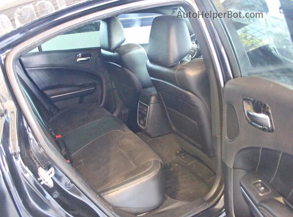 2C3CDXGJ8HH652854 2017 DODGE CHARGER Black Vista interior delantera