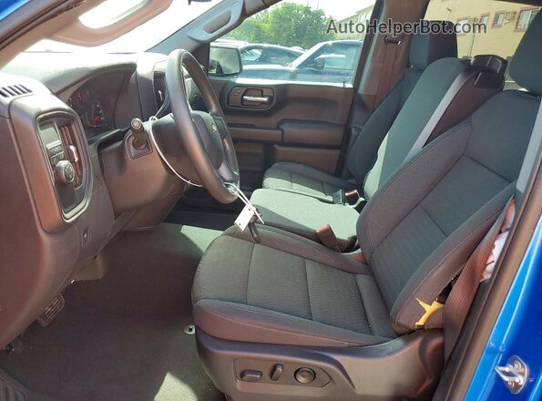 3GCPABEK2SG297739 2025 CHEVROLET SILVERADO Blue Widok deski rozdzielczej