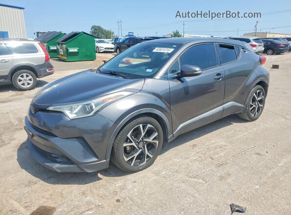 NMTKHMBXXJR011913 2018 TOYOTA C-HR Black Trasero izquierdo