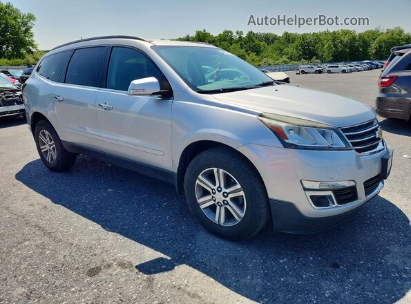 1GNKVHKD9HJ133653 2017 CHEVROLET TRAVERSE Серый Передняя правая четверть