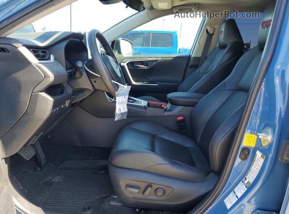 2T3S1RFV8NW316861 2022 TOYOTA RAV4 Blue Dashboard view