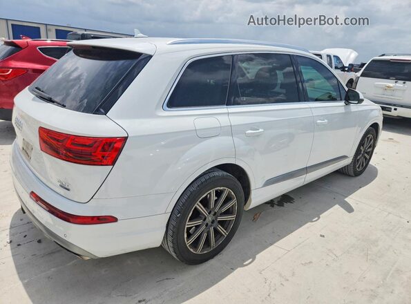WA1LAAF76HD004993 2017 AUDI Q7 White Передня права чверть
