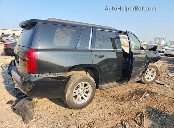 1GNSCBKC0JR147183 2018 CHEVROLET TAHOE Черный Передняя правая четверть