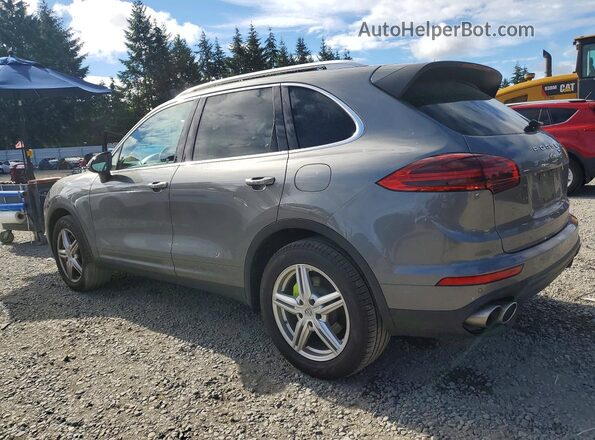 WP1AE2A21GLA17348 2016 PORSCHE CAYENNE Gray Tył prawy