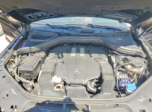 4JGDF6EE8HA741666 2017 MERCEDES-BENZ GLS Black Vista de la etiqueta del VIN