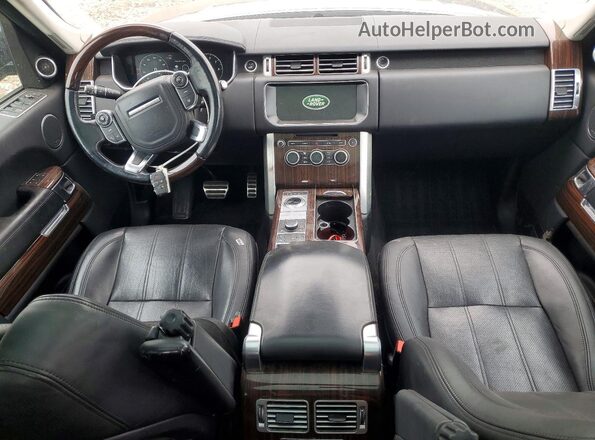 SALGS2FE1HA329795 2017 LAND ROVER RANGE Черный Вид щитка приборов