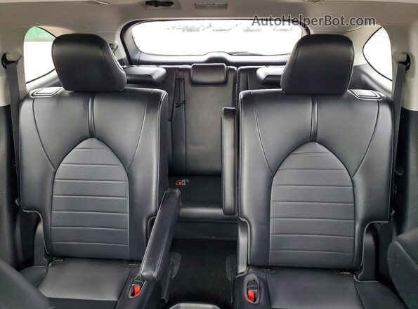 5TDGZRAH1MS039907 2021 TOYOTA HIGHLANDER Черный Вид задней части салона