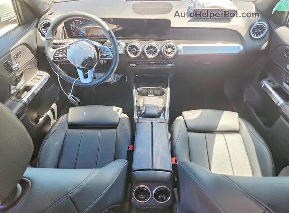 W1N4M4HB7PW262231 2023 MERCEDES-BENZ GLB-CLASS White ხელსაწყოთა პანელის ხედი