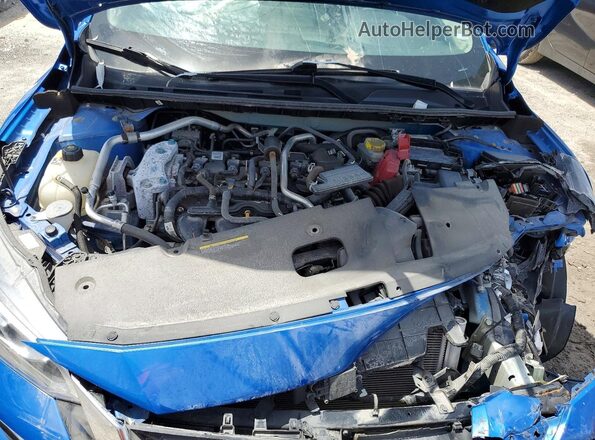3N1AB8CV9PY305018 2023 NISSAN SENTRA Blue ძრავის განყოფილების ხედი