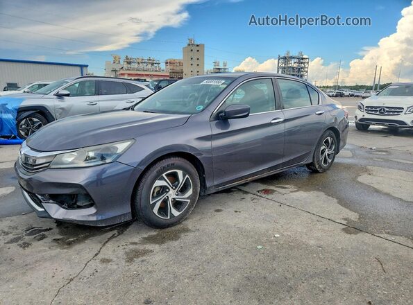 1HGCR2F34GA183604 2016 HONDA ACCORD Charcoal Задня ліва чверть