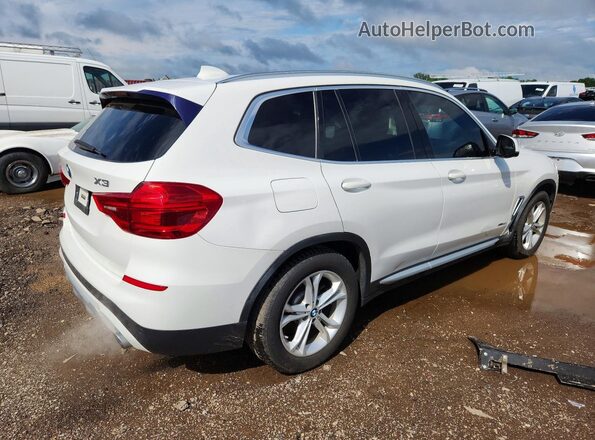 5UXTR9C56JLD62415 2018 BMW X3 White Հետևի աջ