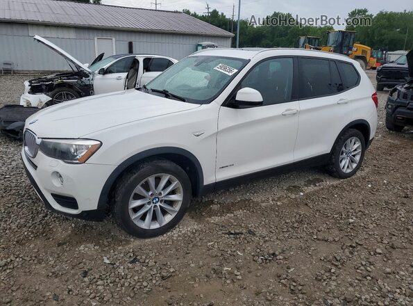 5UXWX9C59G0D85510 2016 BMW X3 White უკანა მარცხენა