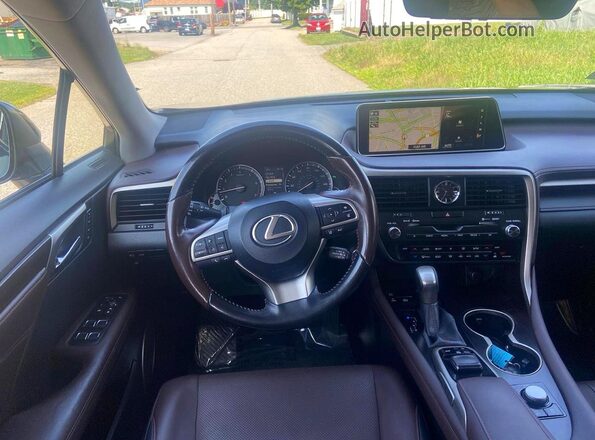 JTJBZMCA7G2001197 2016 LEXUS RX Black Հետևի նստատեղերի տեսք