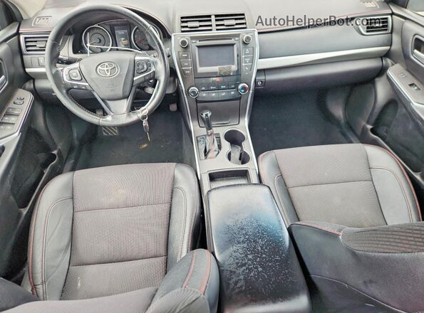 4T1BF1FK3HU327207 2017 TOYOTA CAMRY Gray Սարքավորումների վահանակի տեսք
