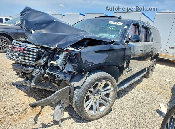 1GKS1GKC2KR257217 2019 GMC YUKON Black Հետևի ձախ