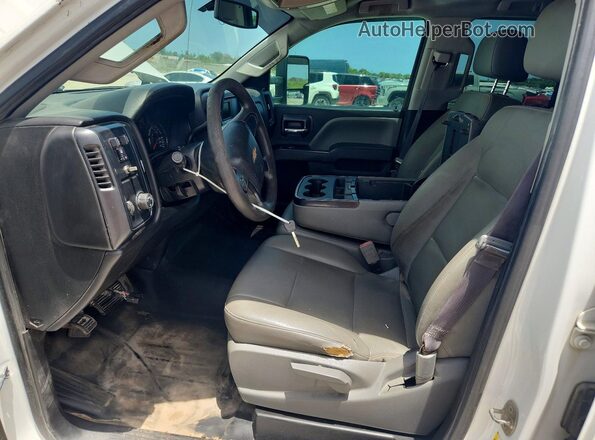 1GC2CUEG0HZ398749 2017 CHEVROLET SILVERADO White Առջևի վահանակի տեսք