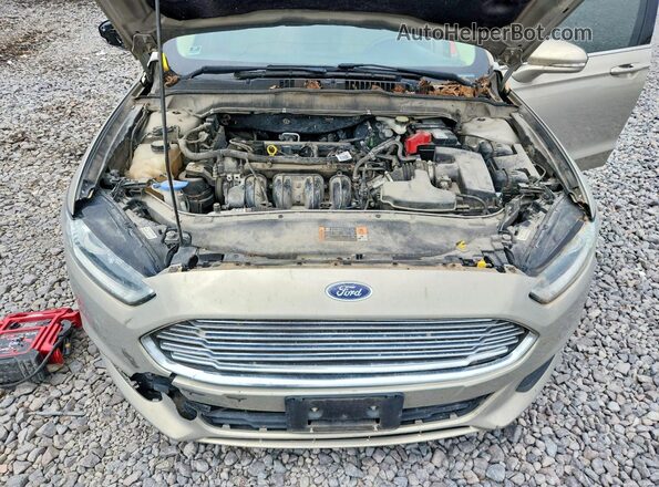 3FA6P0H71GR212140 2016 FORD FUSION Tan Vista del compartimento del motor