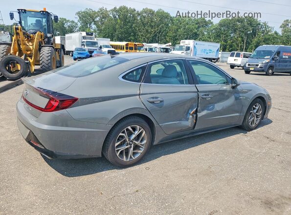 5NPEF4JA7LH060979 2020 HYUNDAI SONATA Gray Przód prawy
