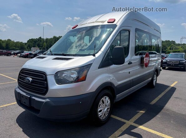 1FDZX2XM7GKB41228 2016 FORD TRANSIT Silver Tył lewy