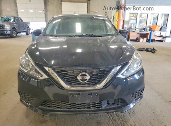 3N1AB7APXJY340205 2018 NISSAN SENTRA Black Rear view