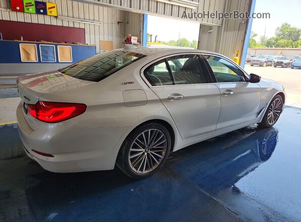WBAJA9C59JB249025 2018 BMW 5 SERIES White Przód prawy