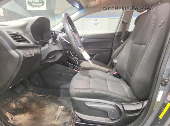 3KPC24A35JE017733 2018 HYUNDAI ACCENT Серый Вид панели приборов