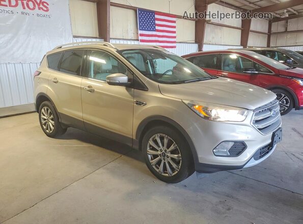 1FMCU9JD7HUF07629 2017 FORD ESCAPE Beige Vista frontal