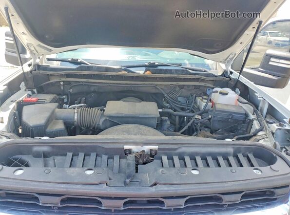 1GC4YNE72NF161435 2022 CHEVROLET SILVERADO Белый Вид подкапотного пространства