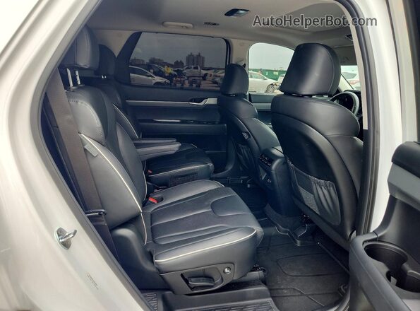 KM8R3DGE4SU840703 2025 HYUNDAI PALISADE White Engine compartment view