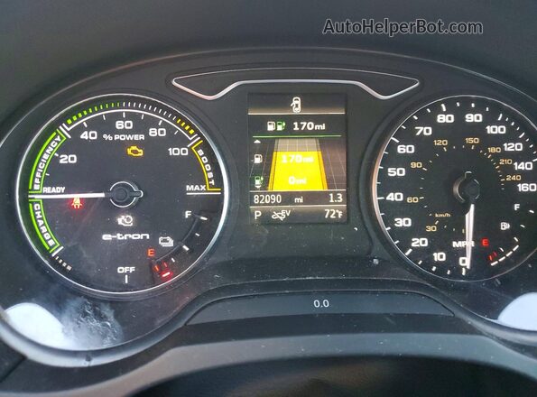 WAUVPBFF6GA092824 2016 AUDI A3 Black Widok tylnych siedzeń