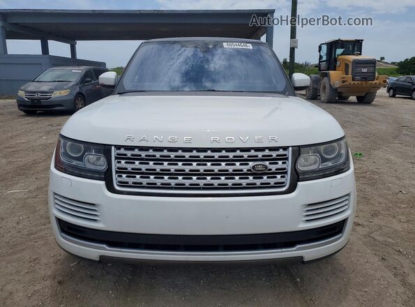 SALGS2FK5HA344032 2017 LAND ROVER RANGE ROVER White Вид ззаду