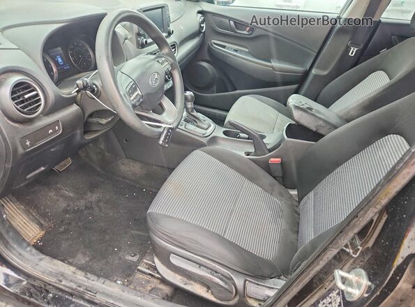 KM8K12AA5KU295953 2019 HYUNDAI KONA Черный Вид панели приборов