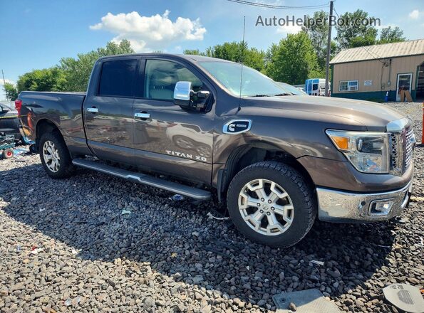 1N6BA1F48GN502769 2016 NISSAN TITAN Серый Вид спереди