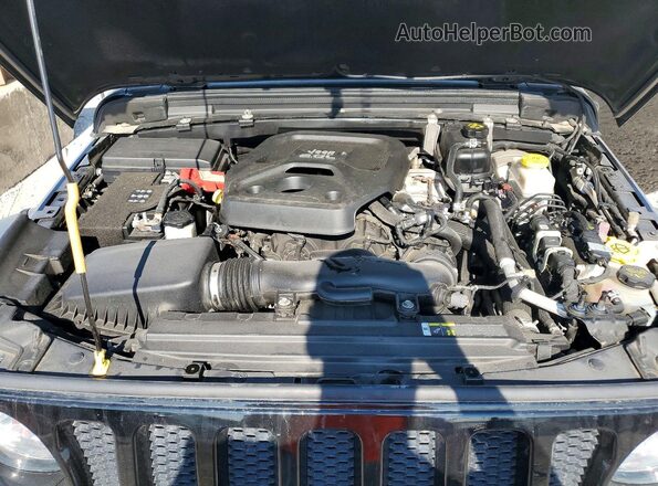 1C4HJXDN4KW554382 2019 JEEP WRANGLER Black Vista del compartimento del motor