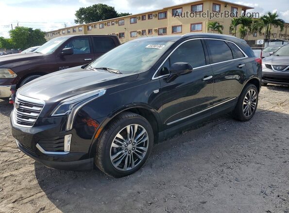 1GYKNERS6JZ201016 2018 CADILLAC XT5 Black Rear left