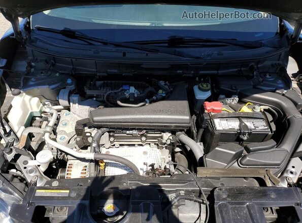 JN8AT2MV5GW132373 2016 NISSAN ROGUE Серый Вид наклейки с VIN-кодом