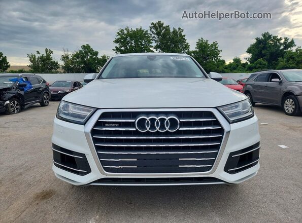 WA1AAAF76JD005400 2018 AUDI Q7 Белый Вид сзади
