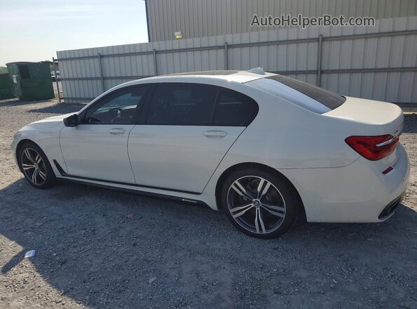 WBA7F2C3XHG423411 2017 BMW 7 SERIES Белый Задняя правая четверть