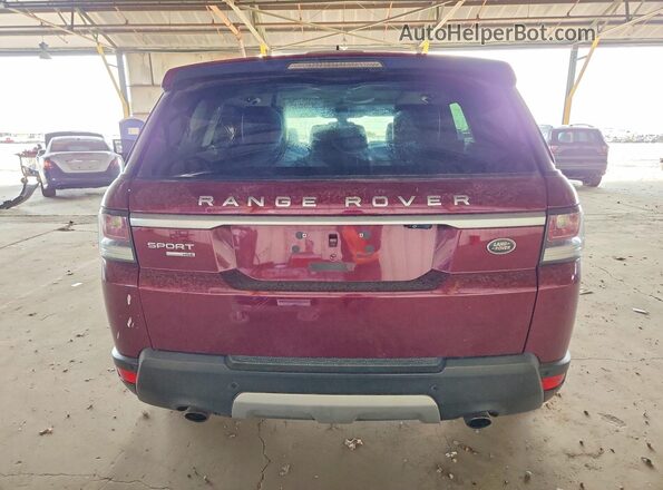 SALWR2VF7GA553024 2016 LAND ROVER RANGE Red Front interior view