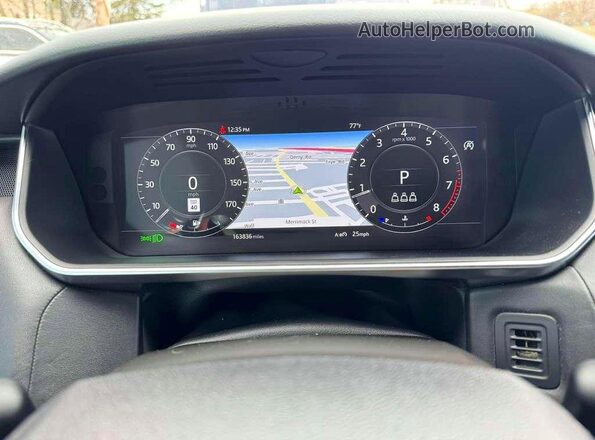 SALWR2SE0MA758093 2021 LAND ROVER RANGE Белый Вид панели приборов