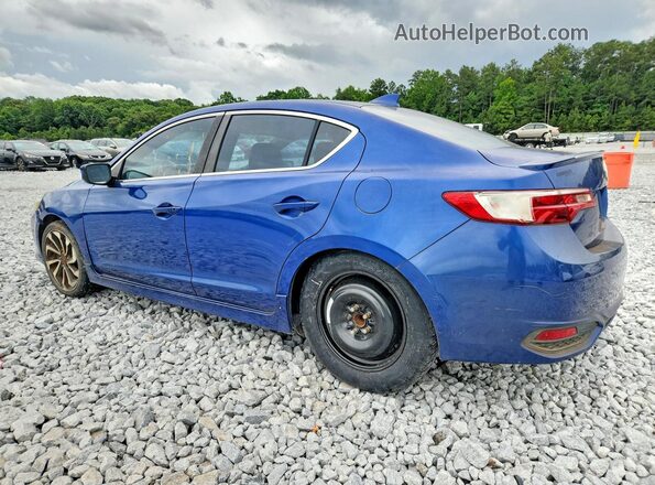 19UDE2F83HA000870 2017 ACURA ILX Синий Задняя правая четверть