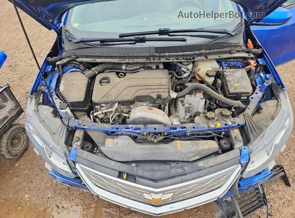 1G1RA6S53HU109761 2017 CHEVROLET VOLT Blue Widok komory silnika