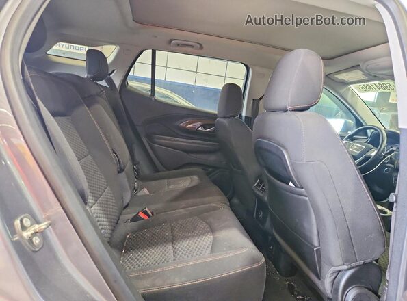 3GKALTEV3JL415128 2018 GMC TERRAIN Gray Вид підкапотного простору
