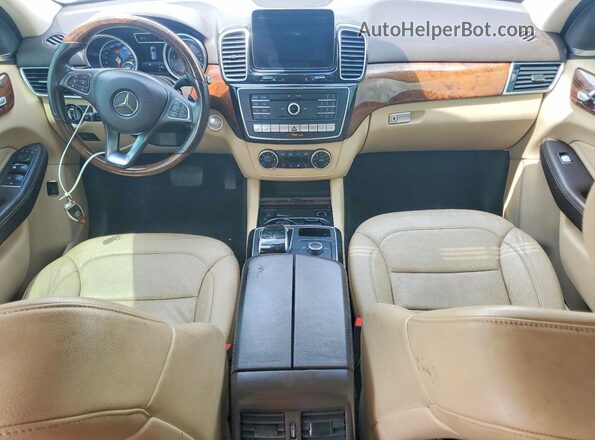 4JGDA5JB6HA956368 2017 MERCEDES-BENZ GLE White Սարքավորումների վահանակի տեսք