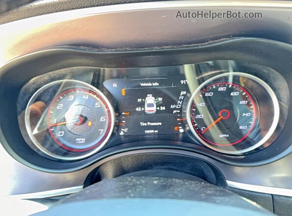 2C3CDXCT8KH608402 2019 DODGE CHARGER Black Instrument cluster view